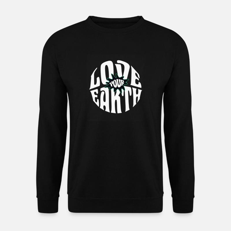 Love your Earth - Unisex Sweatshirt - black