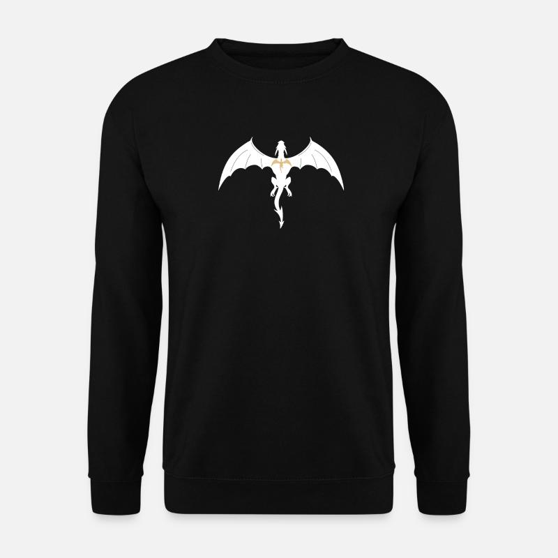 fourth wing dragon - Unisex Sweatshirt - black