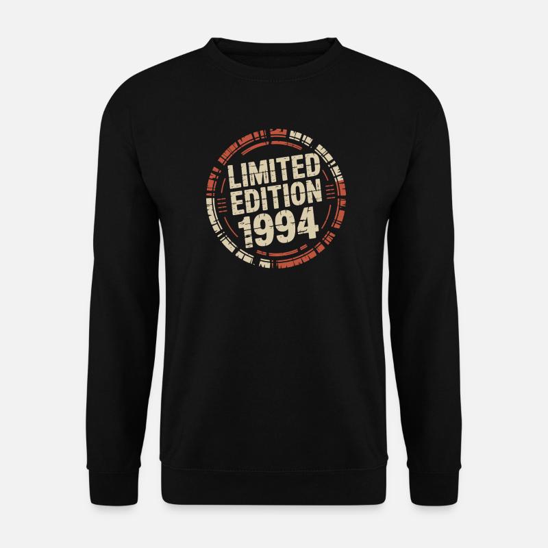 Limitierte Ausgabe 1994 Retro-Abzeichen-Grafik - Unisex Pullover - Schwarz