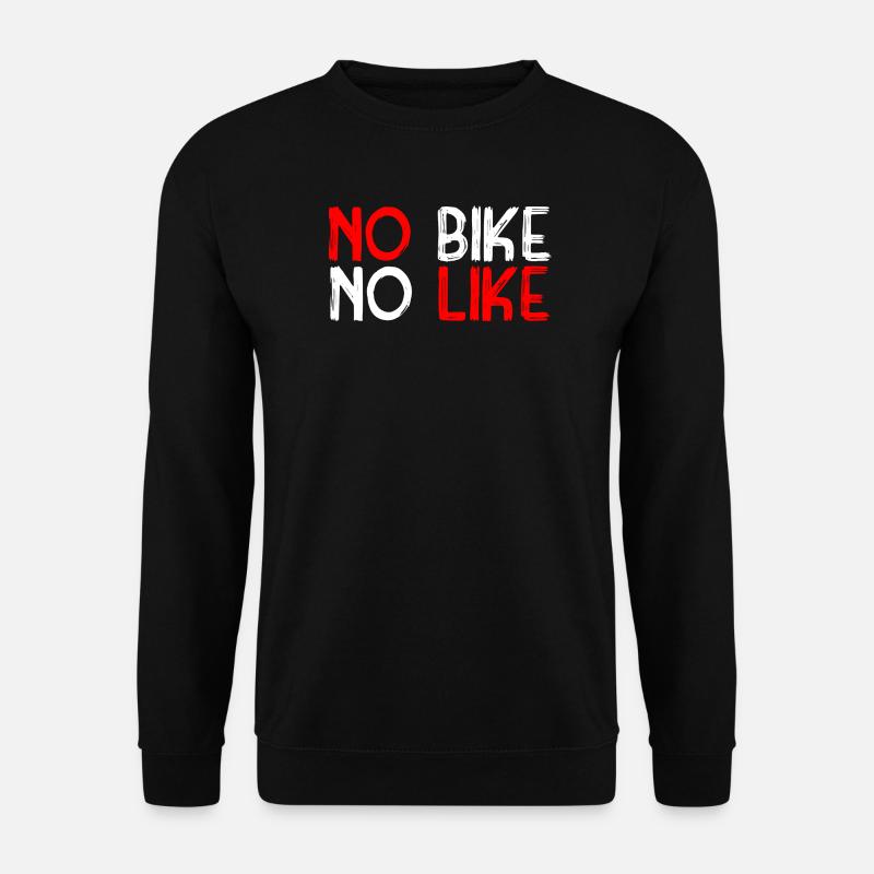 Biking - Unisex Pullover - Schwarz