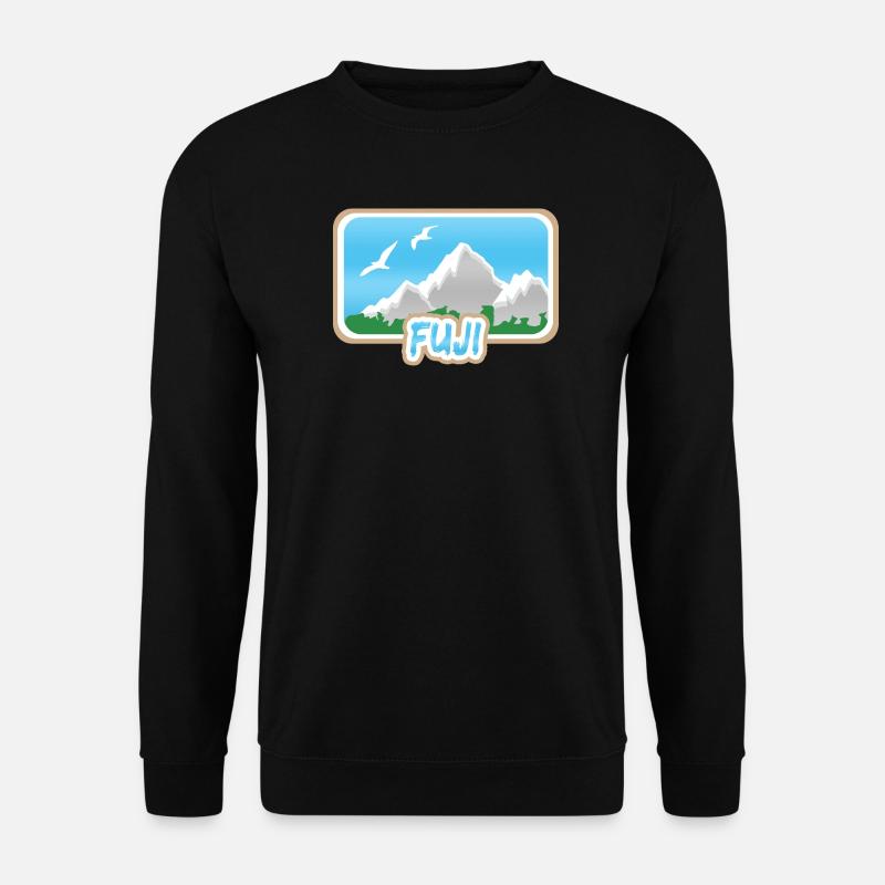 Geschenk für Fuji - Unisex Pullover - Schwarz