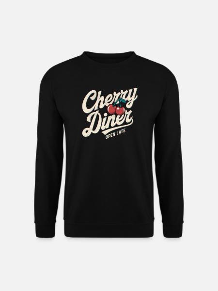 Retro Diner - Unisex Sweatshirt - black