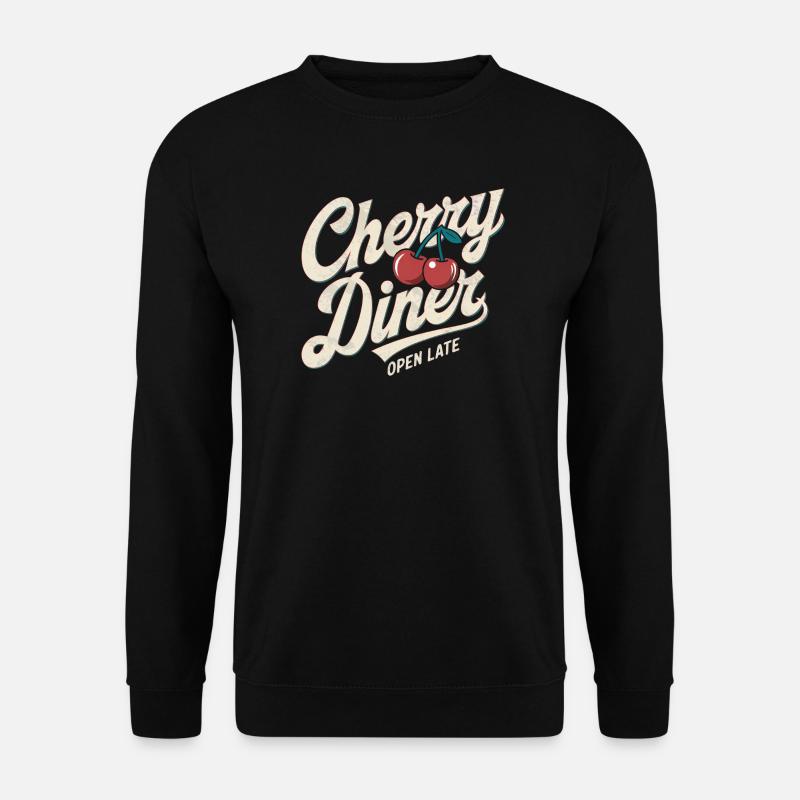 Retro Diner - Unisex Sweatshirt - black
