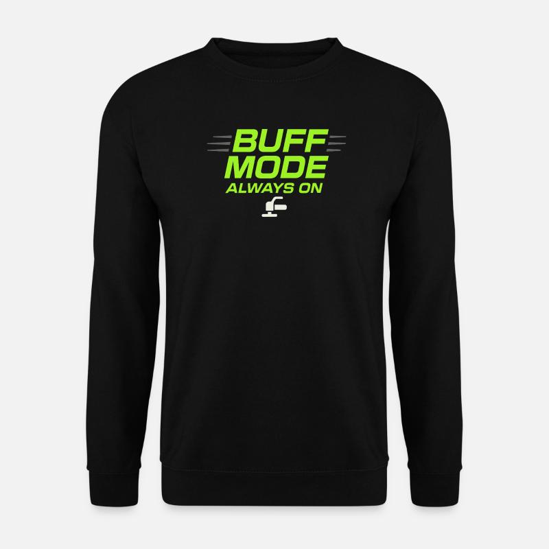 Auto Detailer Buffer Pro Paint - Unisex Sweatshirt - black