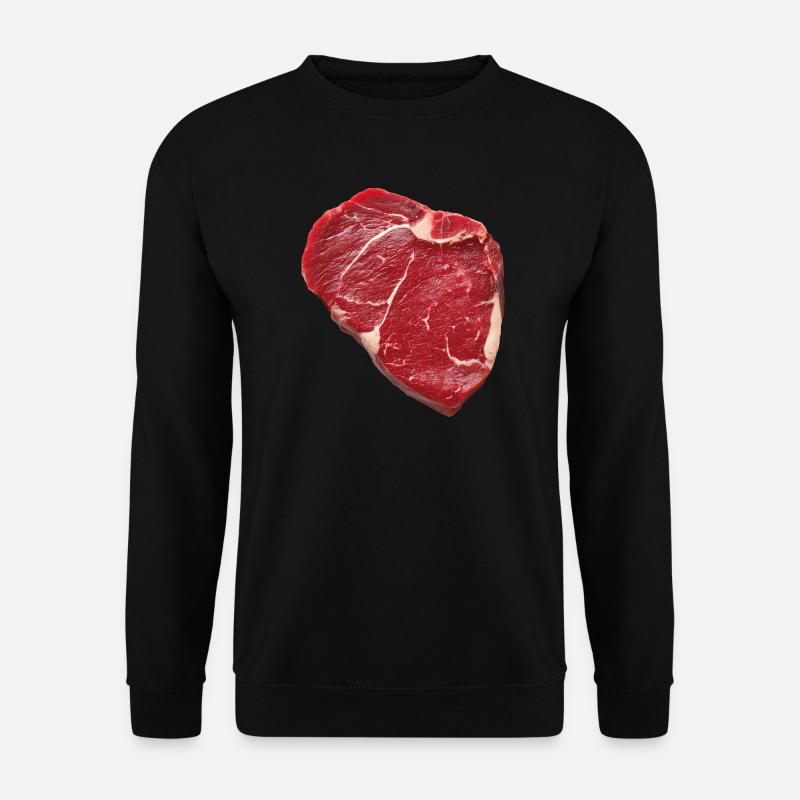 Steak - Unisex Sweatshirt - black