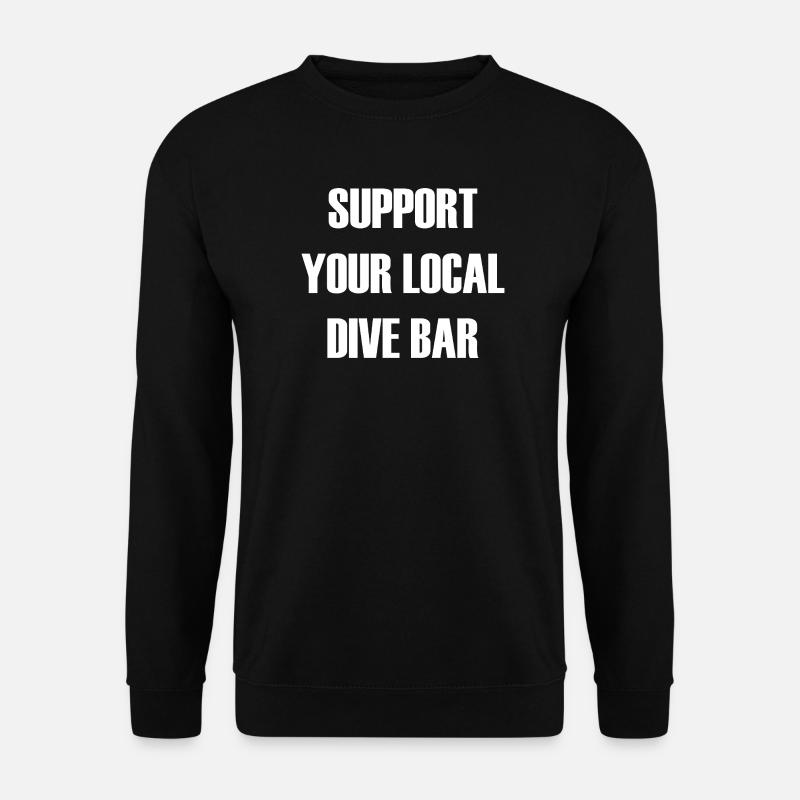 Meine Kneipe Meine Regeln - Unisex Pullover - Schwarz