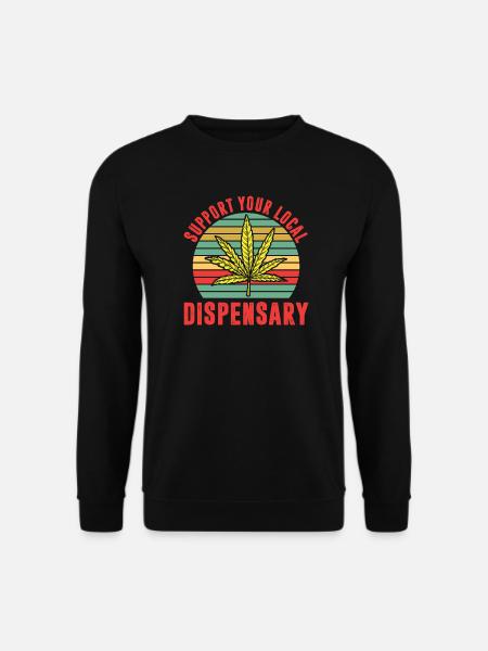 Funny Stoner Outfits - Unisex Sweatshirt - black