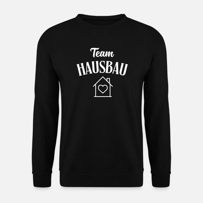 Team Hausbau - Unisex Pullover - Schwarz