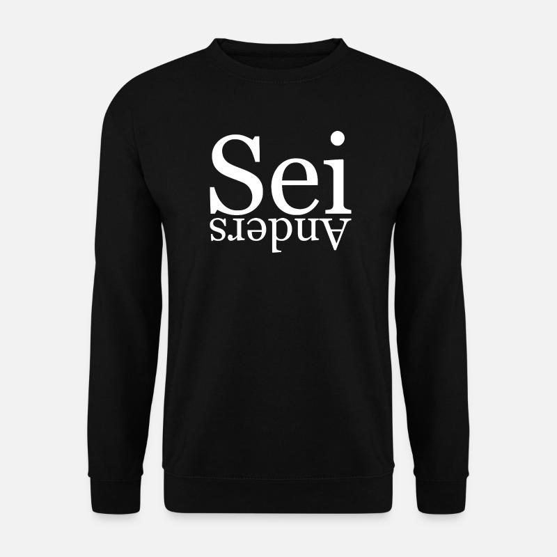 Be different - Unisex Sweatshirt - black