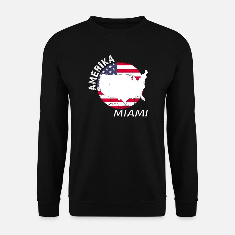 Miami - Unisex Pullover - Schwarz