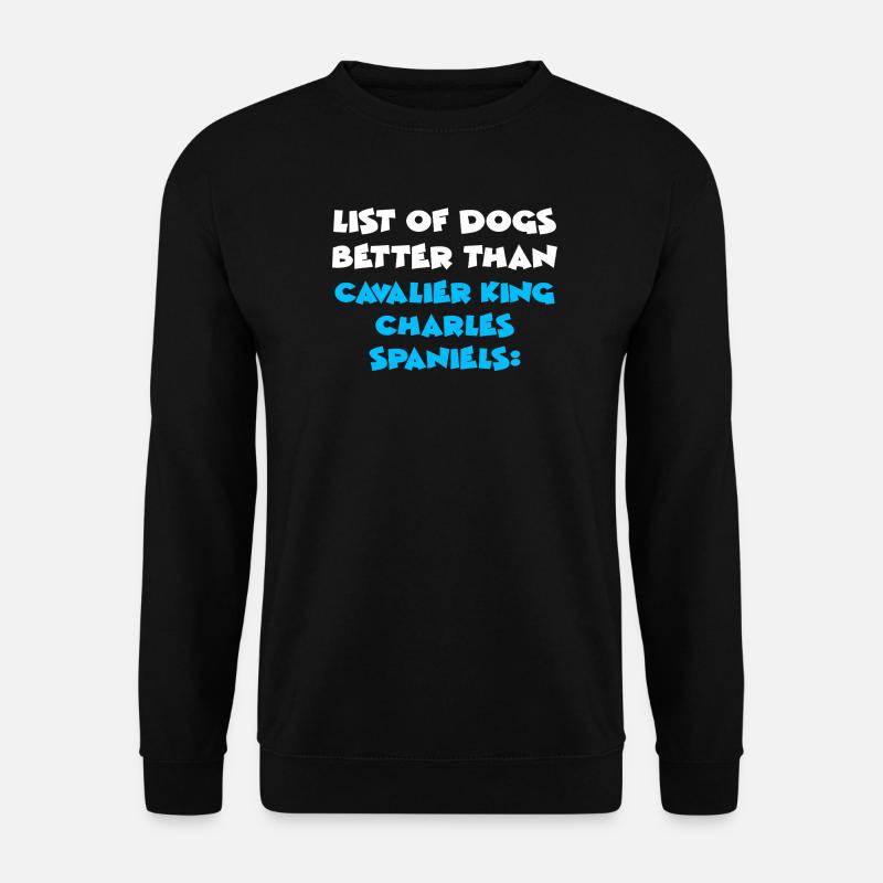 Cavalier King Charles Spaniel - Unisex Sweatshirt - black