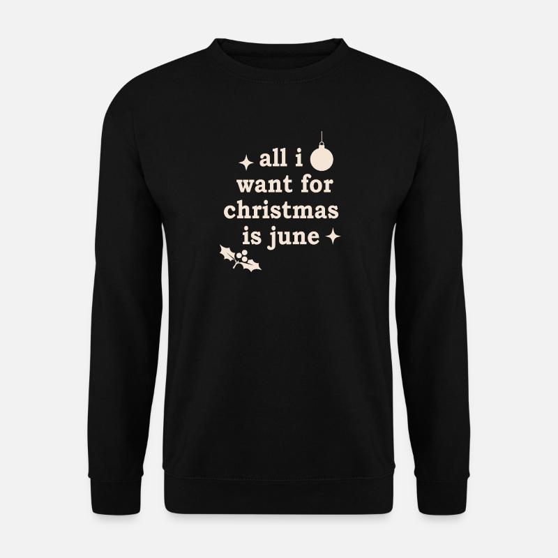 Ugly  Christmas Motiv - Unisex Pullover - Schwarz