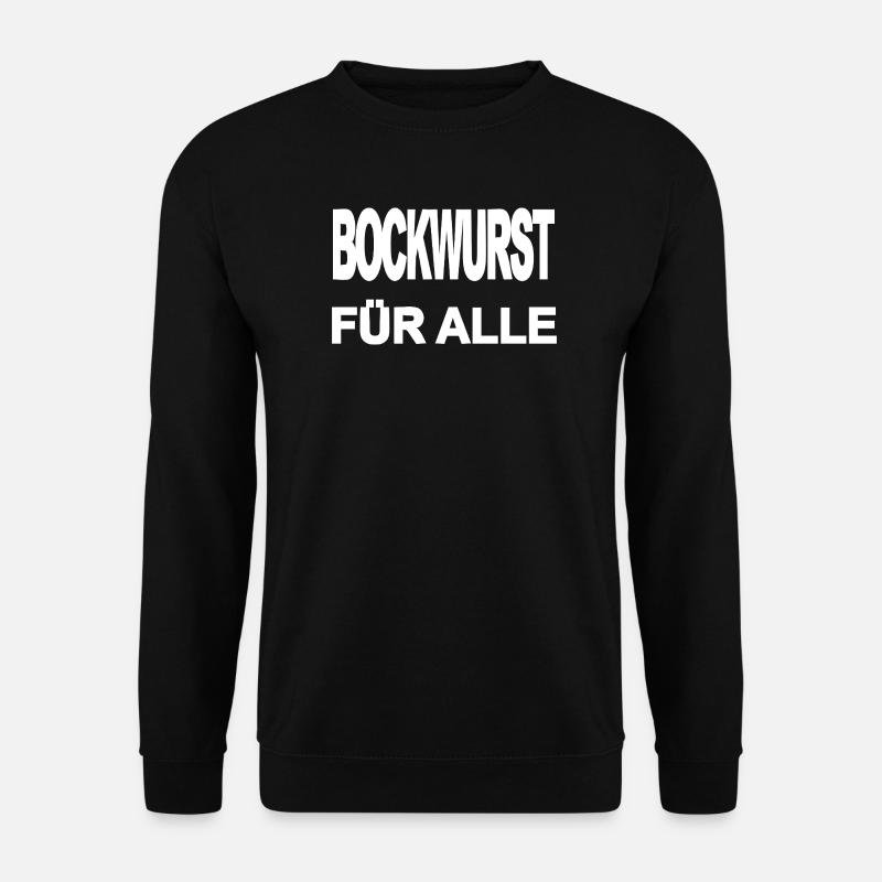 Bockwurst - Unisex Pullover - Schwarz