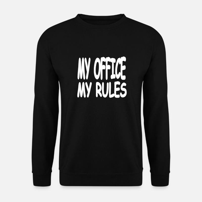 Büro - Unisex Pullover - Schwarz
