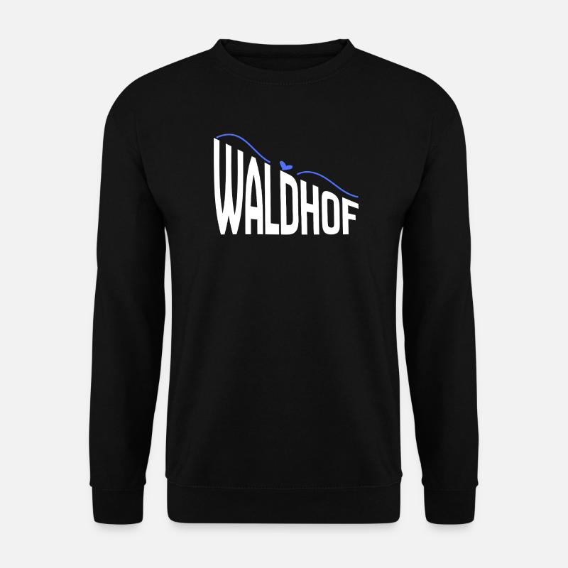 Waldhof - Unisex Pullover - Schwarz
