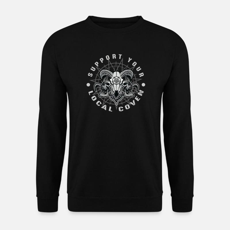 Coven Support your local coven - Unisex Sweatshirt - black