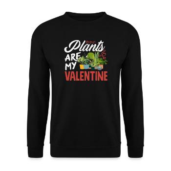 Garten- Und Pflanzenliebhaber Geschenke - Unisex Pullover - Schwarz - Vorne - Alina (178cm) & Michal (187cm)