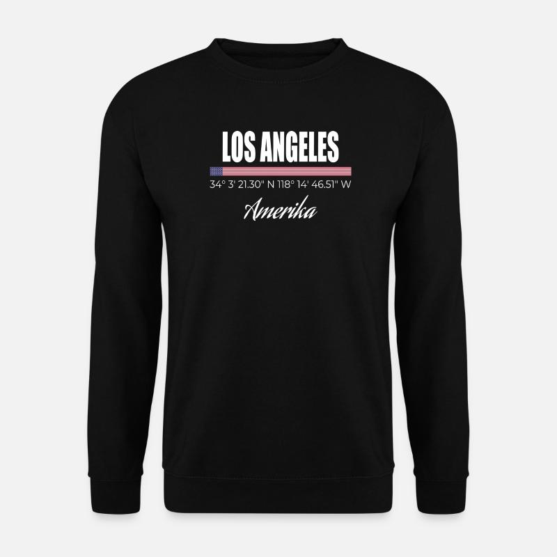 Los Angeles - Unisex Pullover - Schwarz