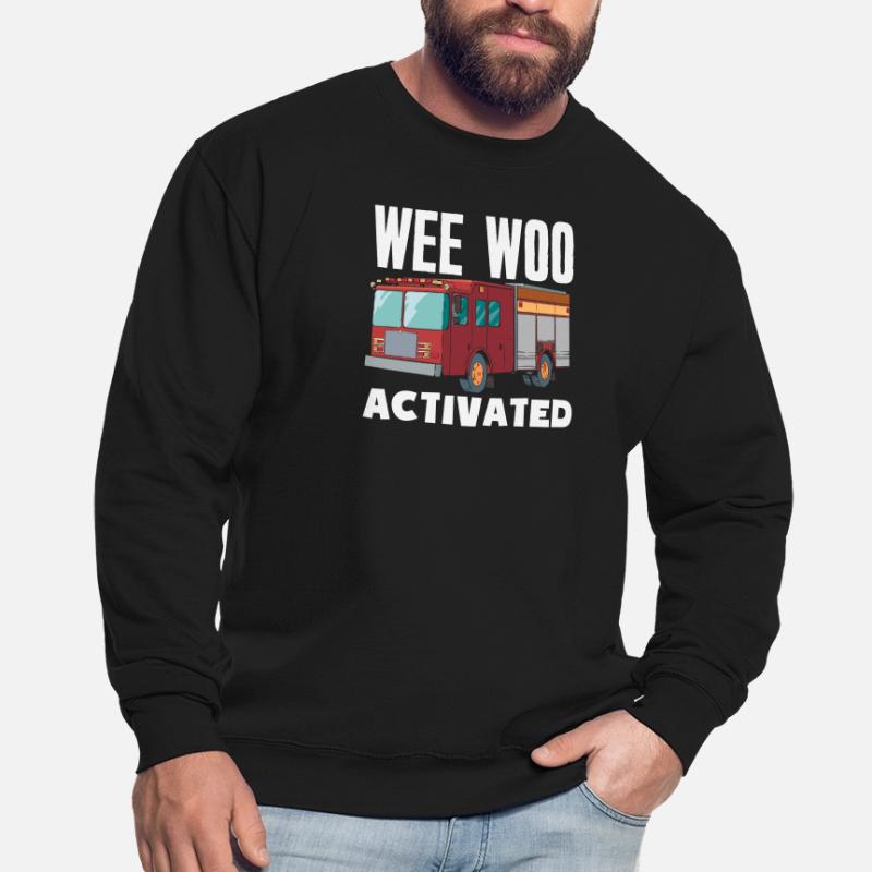 Wee Woo Squad Fire Tiny Feuerwehrmann Unisex Pullover