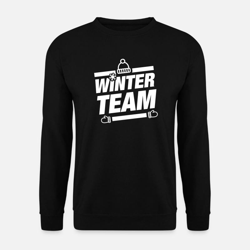 Winter Team Wintery - Unisex Sweatshirt - black