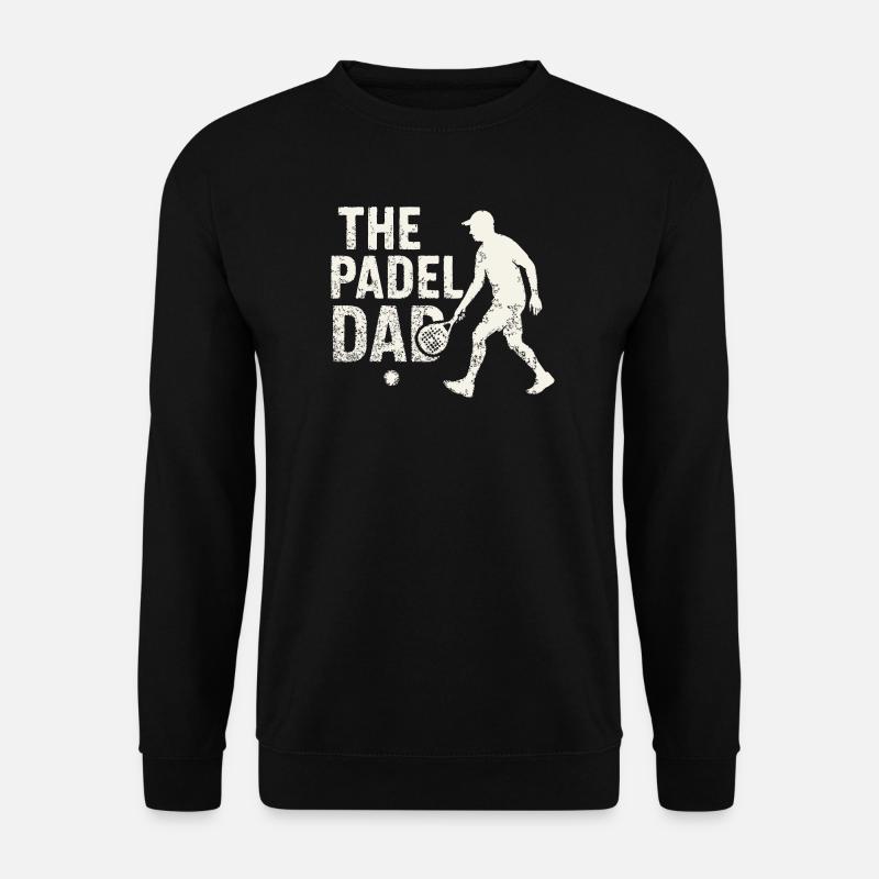 The Padel Dad  - Unisex Pullover - Schwarz