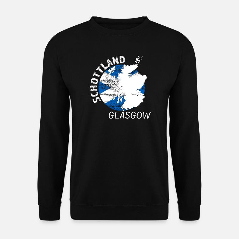 Glasgow - Unisex Pullover - Schwarz
