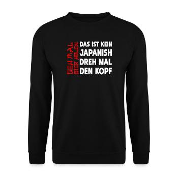 Va chercher une bière Bière drôle Boire de la joie - Sweat-shirt Unisexe - noir - Devant - Alina (178cm) & Michal (187cm)