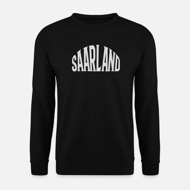 Saarland - Unisex Pullover - Schwarz