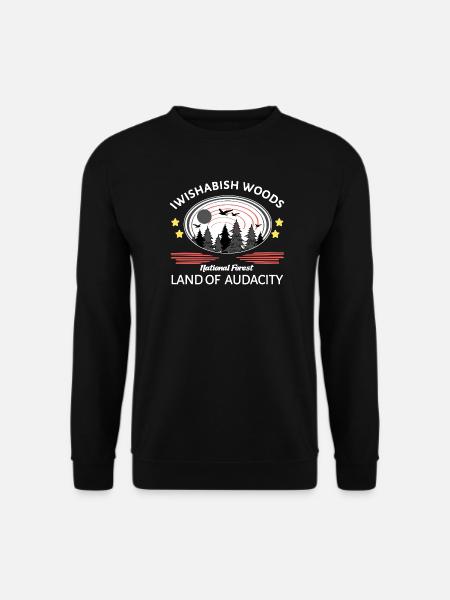 Iwishabish woods - Unisex Sweatshirt - black