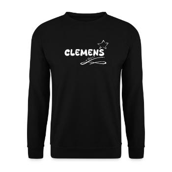 Gift Clemens - Unisex Sweatshirt - black - Front - Alina (178cm) & Michal (187cm)