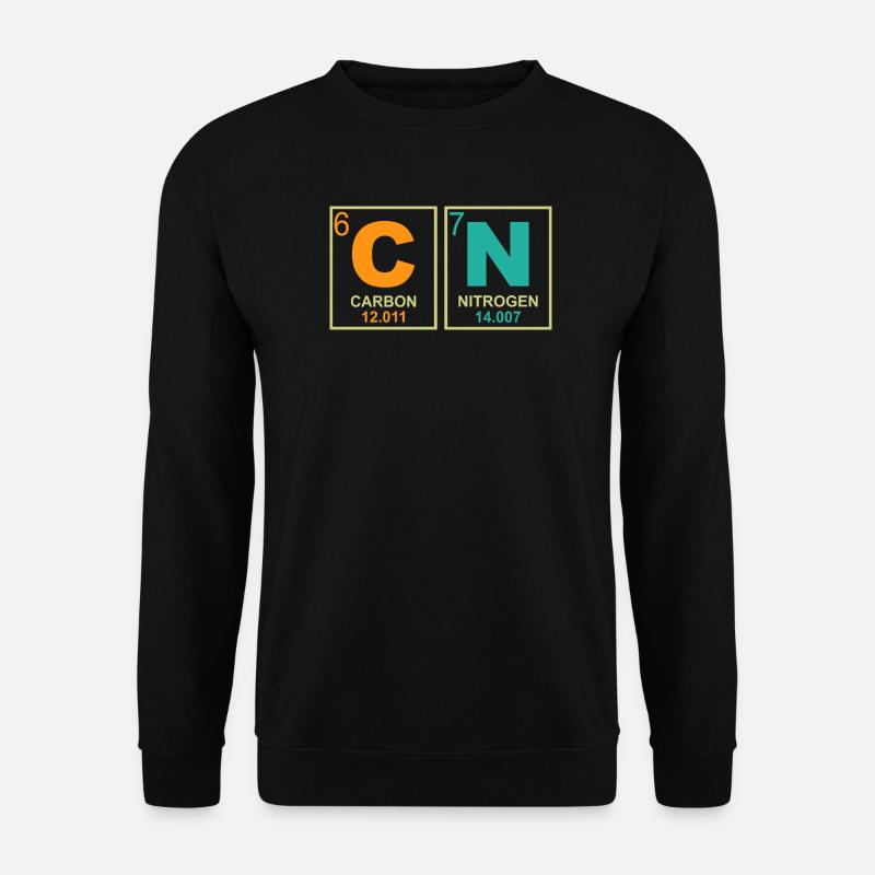 67 Tableau périodique de Sciences Drôle de Professeurs Drôles de Mème - Sweat-shirt Unisexe - noir