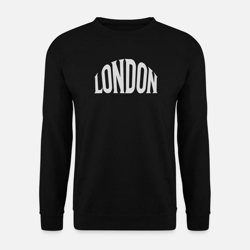 London - Unisex Pullover - Schwarz