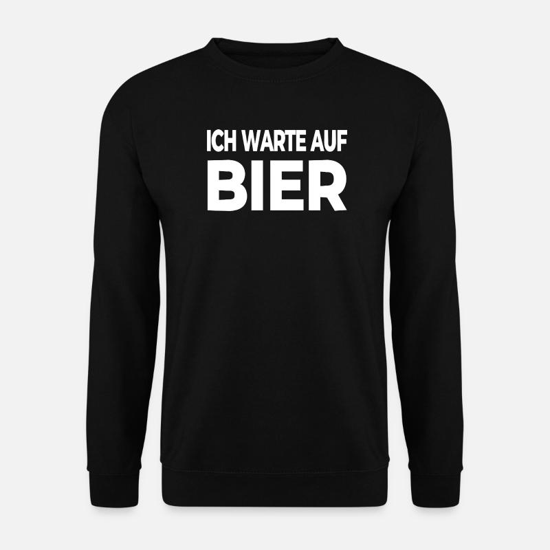 Bier - Unisex Pullover - Schwarz