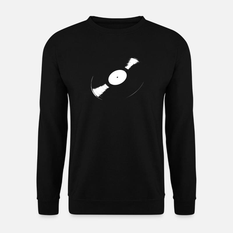 Vinyl – was sonst? - Unisex Pullover - Schwarz