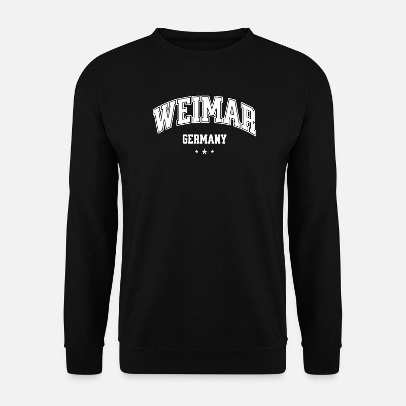 Weimar Germany – Retro College Design - Unisex Sweatshirt - black