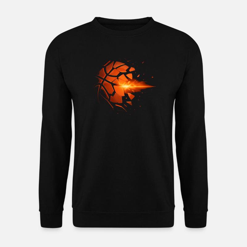 Basketball Basketballer Geschenkidee Baller Bball - Unisex Pullover - Schwarz