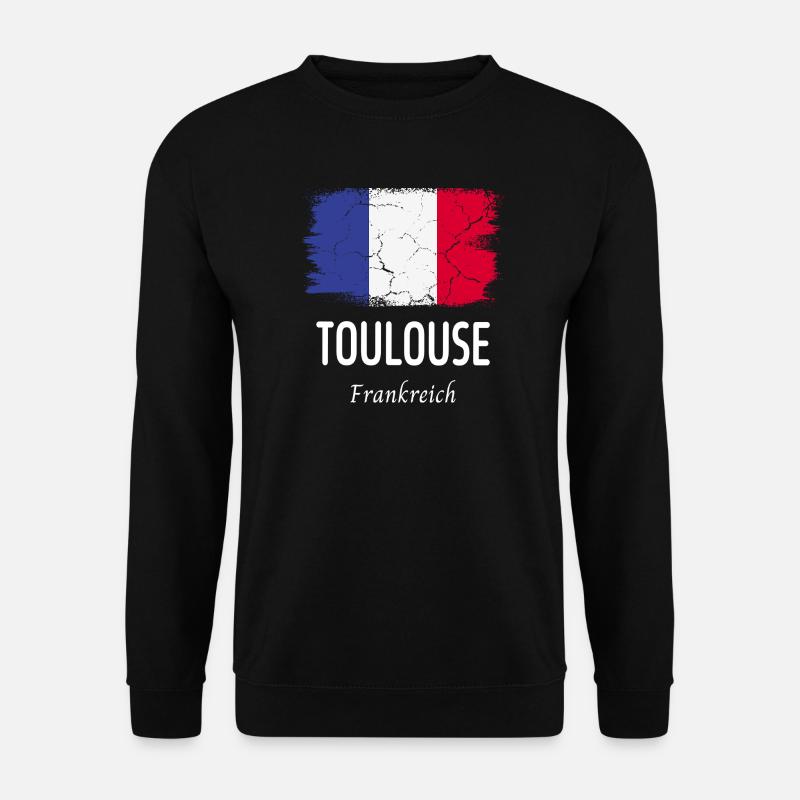 Toulouse - Unisex Pullover - Schwarz