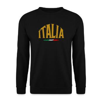 Italia - Unisex Pullover - Schwarz - Vorne - Alina (178cm) & Michal (187cm)