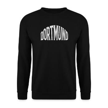 Dortmund - Sweat-shirt Unisexe - noir - Devant - Alina (178cm) & Michal (187cm)