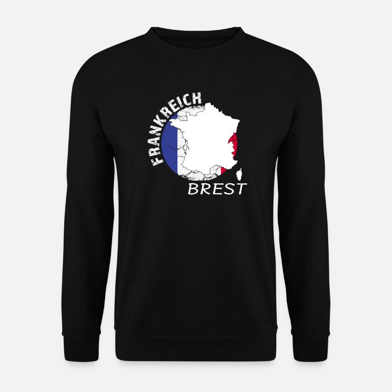 Brest - Unisex Pullover - Schwarz