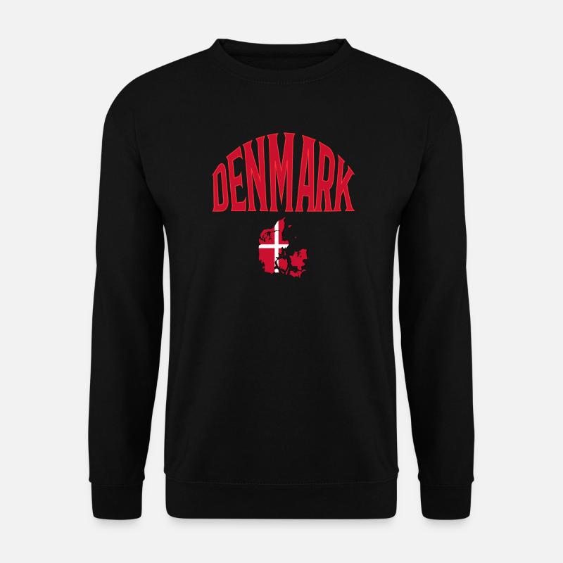Denmark - Unisex Pullover - Schwarz