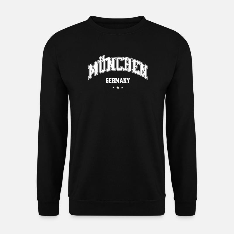 Munich Germany College Design - Unisex Sweatshirt - black