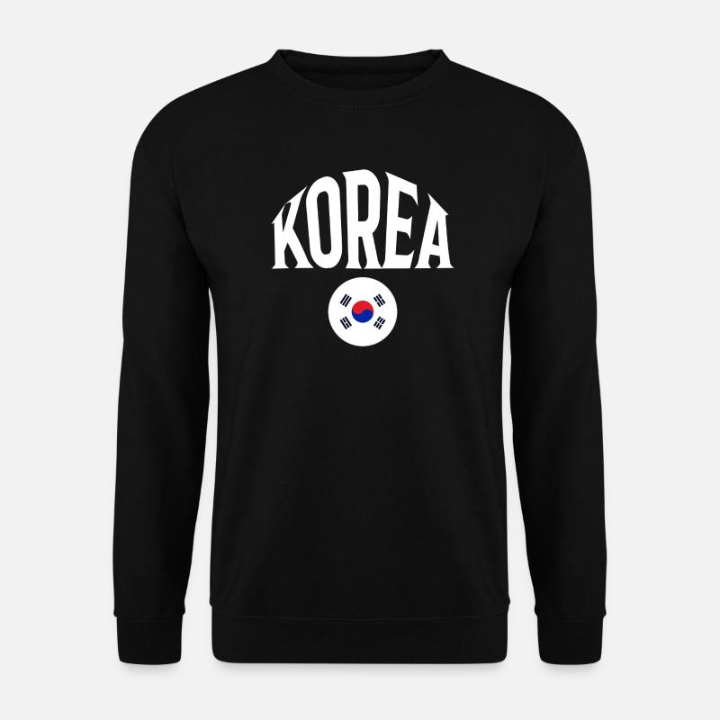 Corée - Sweat-shirt Unisexe - noir
