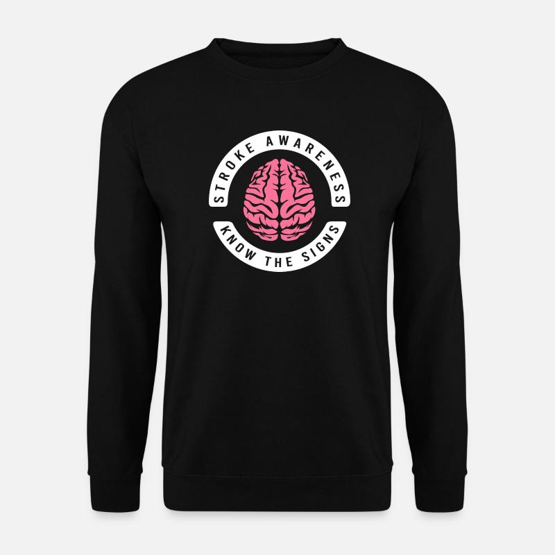 Stroke Stroke - Unisex Sweatshirt - black