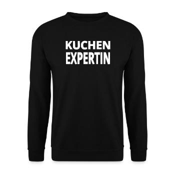 Gâteau - Sweat-shirt Unisexe - noir - Devant - Alina (178cm) & Michal (187cm)