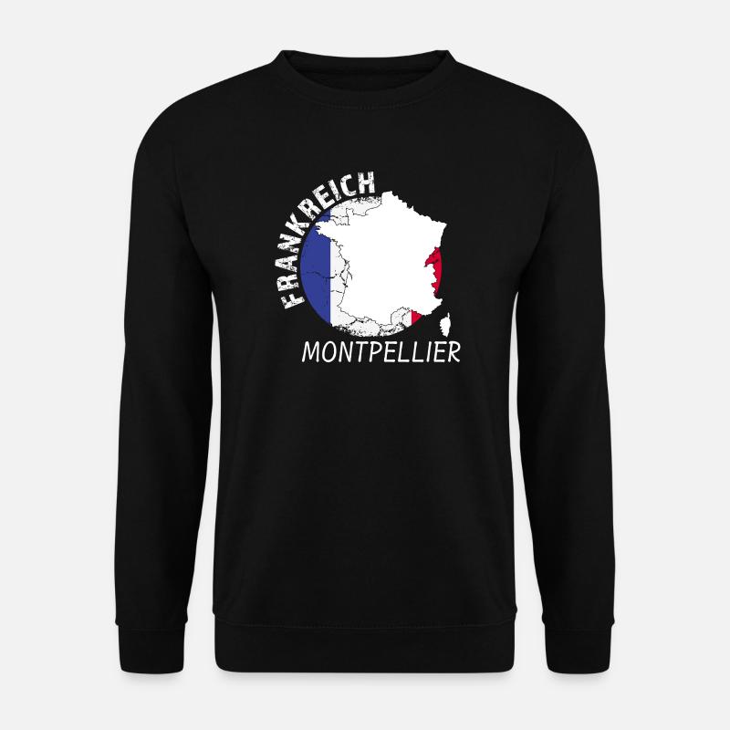 Montpellier - Unisex Sweatshirt - black