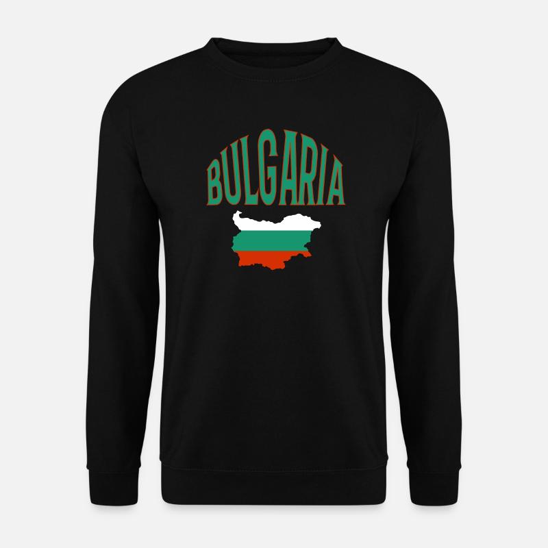 Bulgaria - Unisex Pullover - Schwarz