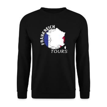 Tours - Unisex Pullover - Schwarz - Vorne - Alina (178cm) & Michal (187cm)