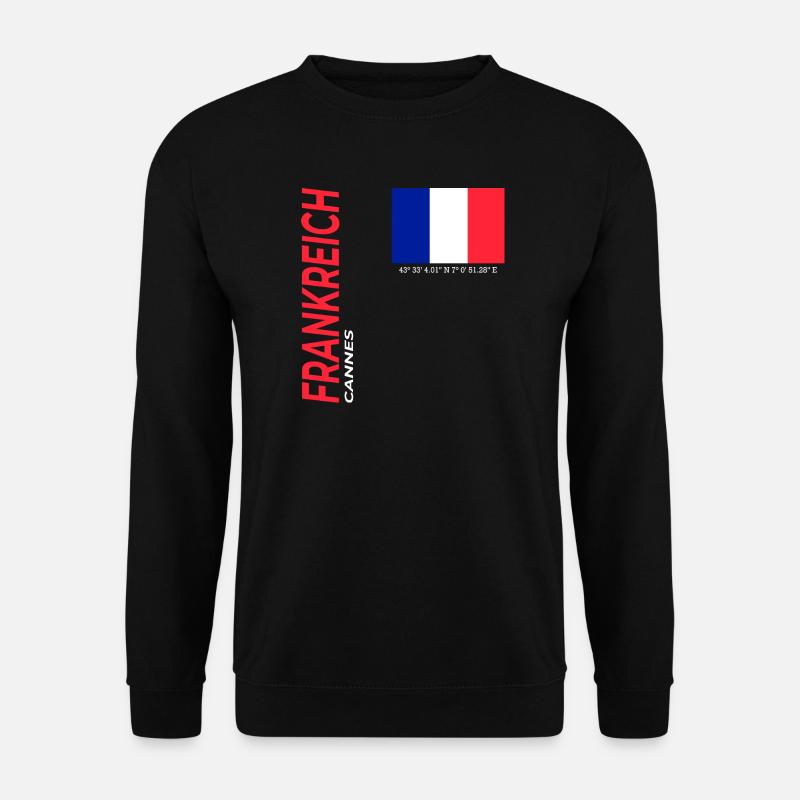 Cannes - Unisex Sweatshirt - black