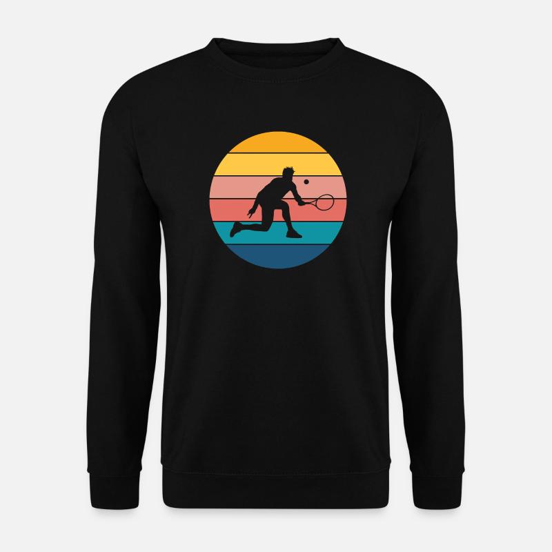 Tennis - Unisex Pullover - Schwarz